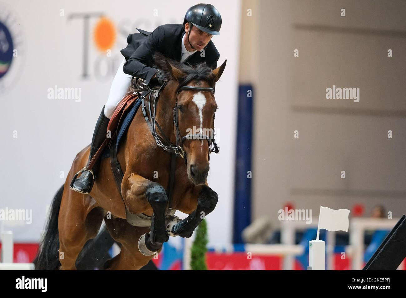 FEI coupe du monde de saut à la palangre 2022 - Fiera Cavalli 2022 6th novembre 2022, Pala Volkswagen, Vérone, Italie Banque D'Images