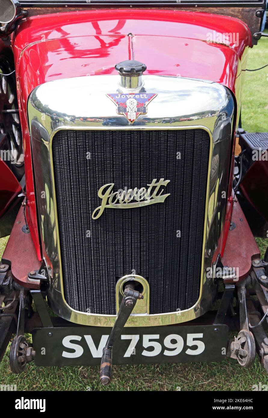 Radiateur de voiture 1927 Jowett Banque D'Images