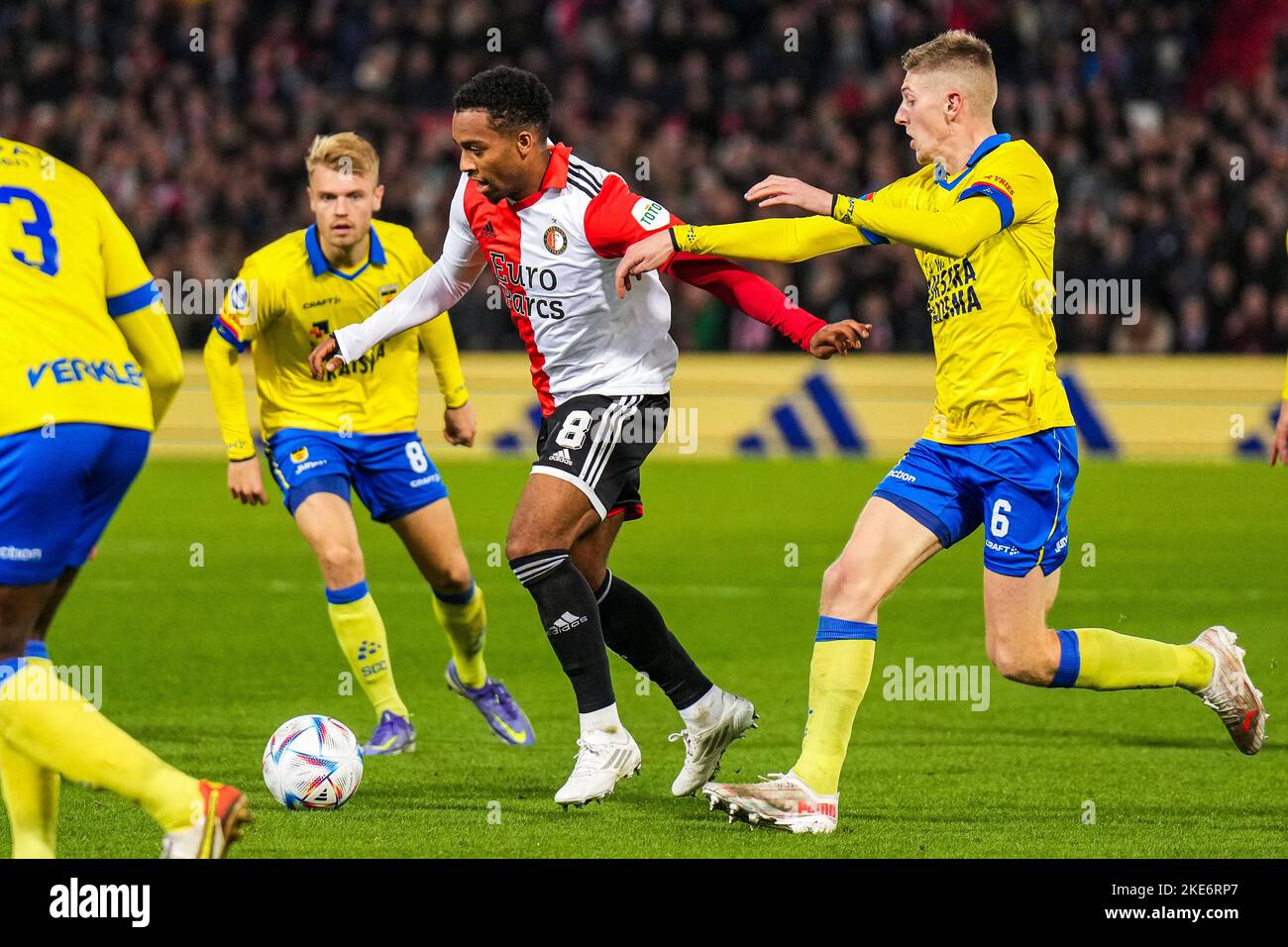 Rotterdam - Bois de quinten de Feyenoord, Mees Hedemakers de SC Cambuur ...