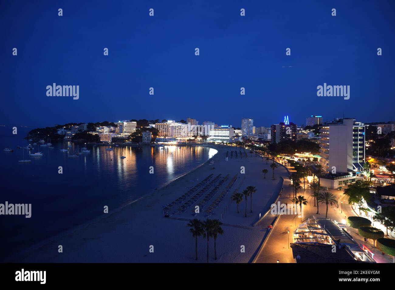 Palma Nova Mallorca, Espagne Banque D'Images