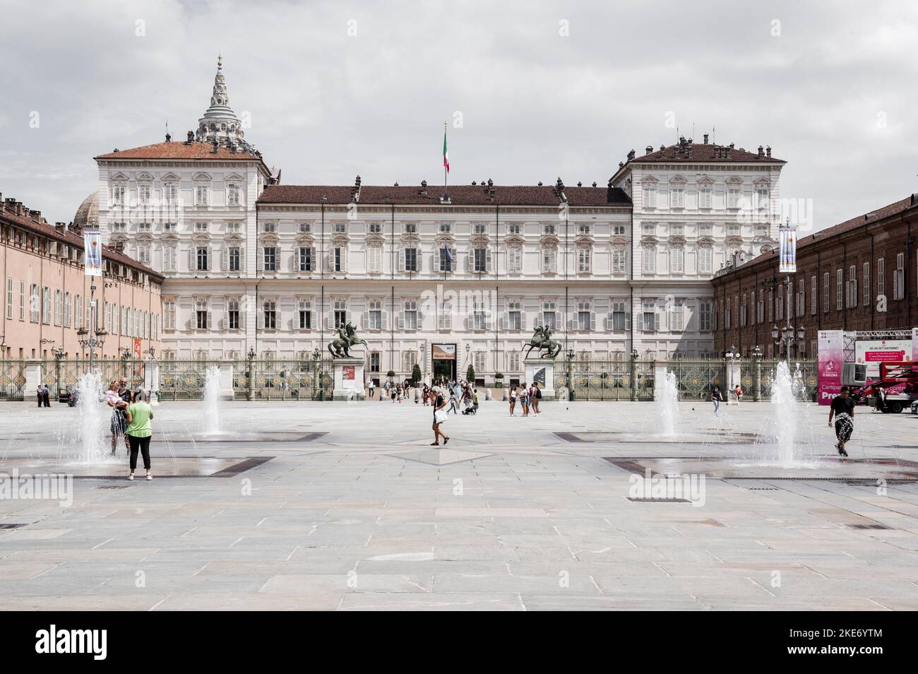 Ville de Turin, Piémont, Italie Banque D'Images