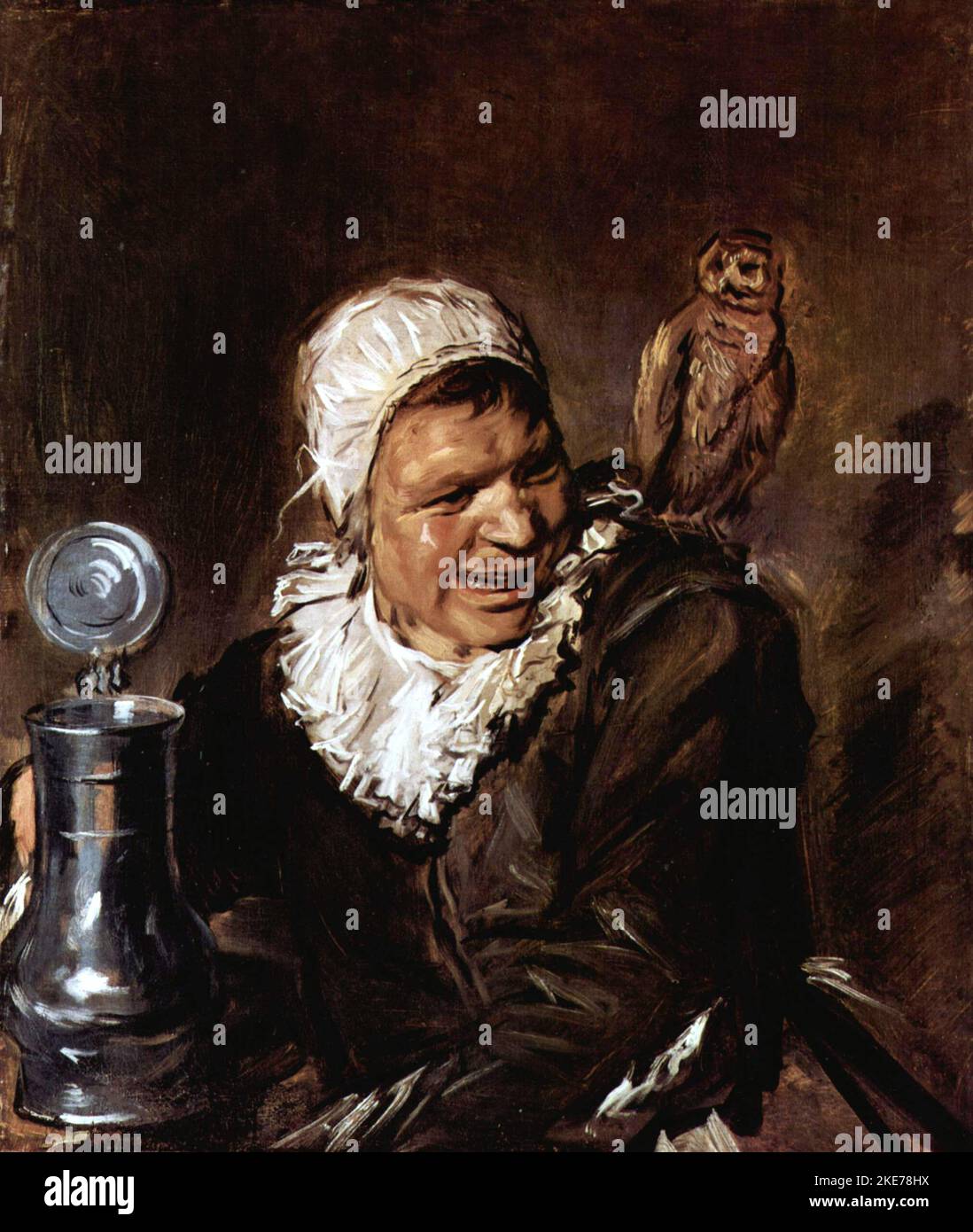 Malle Babbe, 1630, peinture de Frans Hals Banque D'Images