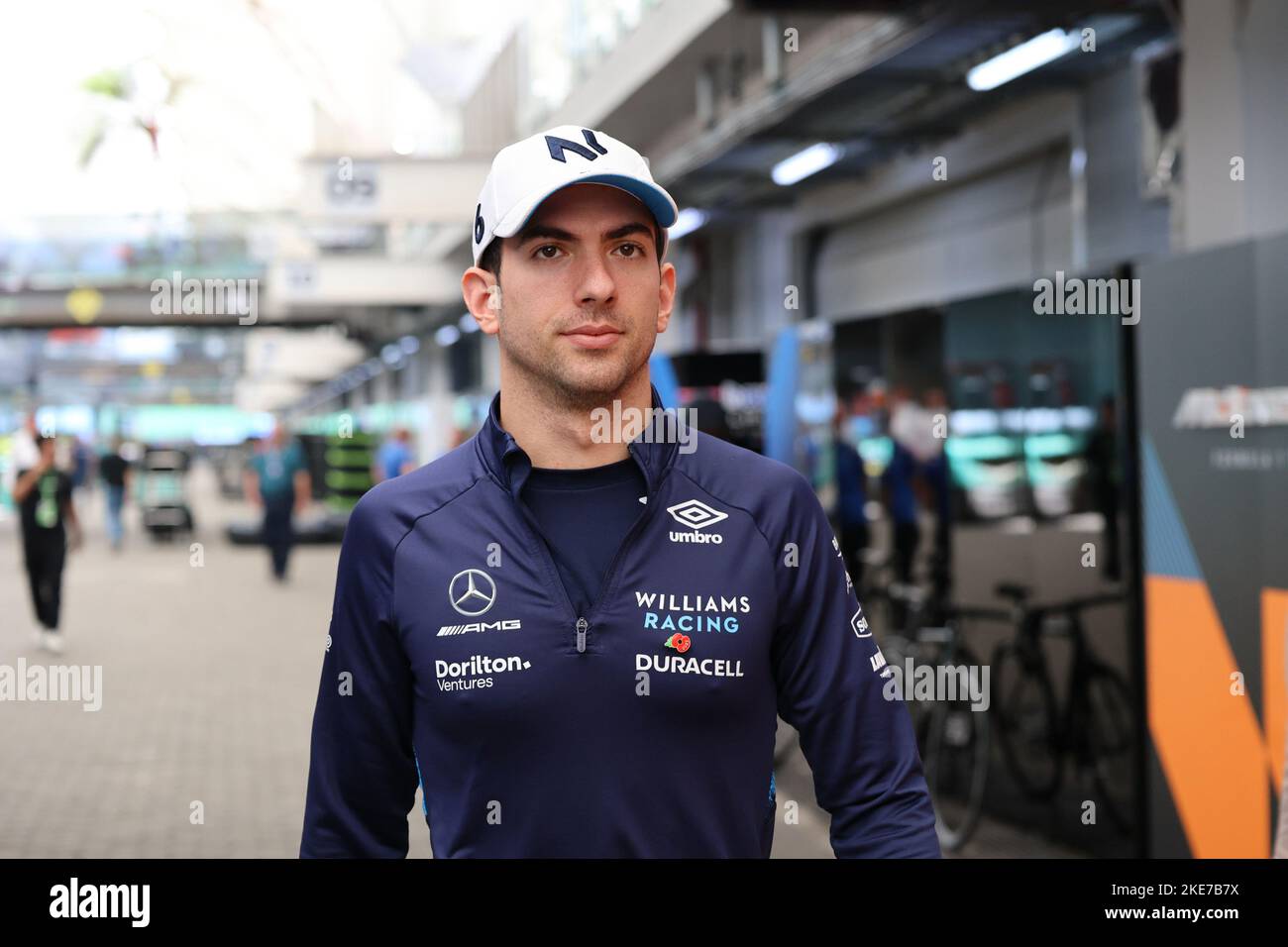 SÃO PAULO, SP - 10.11.2022: 2022 GRAND PRIX DE FORMULE 1 DE SAO PAULO - #6, Nicolas LATIFI, Williams lors du Grand Prix de Formule 1 de São Paulo 2022 qui s'est tenu au circuit Interlagos à São Paulo, SP. (Photo: Cristiano Andujar/Fotoarena) Banque D'Images