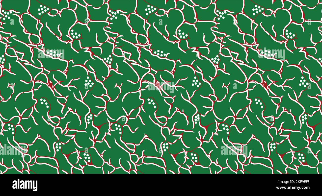 Collection de peintures à l'huile de créateur. Décoration pour l'intérieur. Art abstrait moderne sur toile. Un ensemble de peintures avec des roses rouges.Genom de style ethnique Illustration de Vecteur