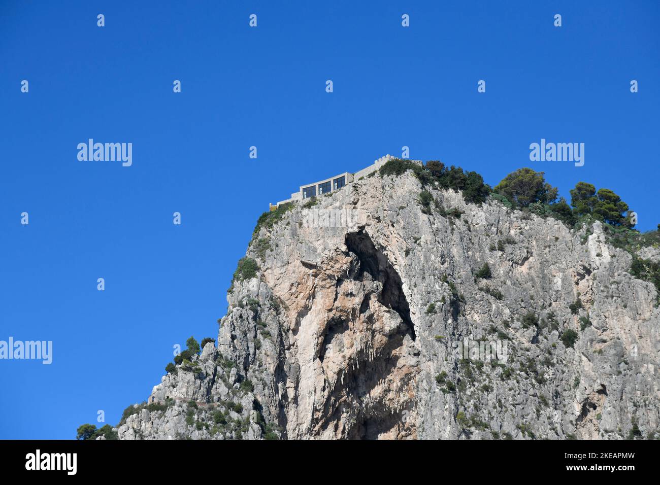 Capri, villa Castiglione, Italie Banque D'Images