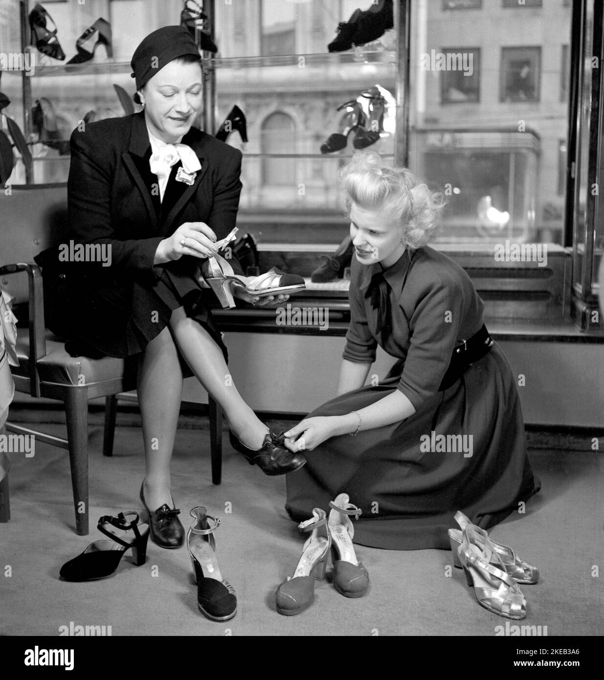Vintage shoe store Banque de photographies et d'images à haute résolution -  Alamy