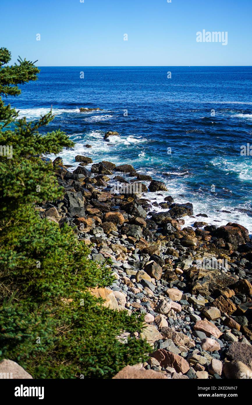 L'Acadia National Park Banque D'Images