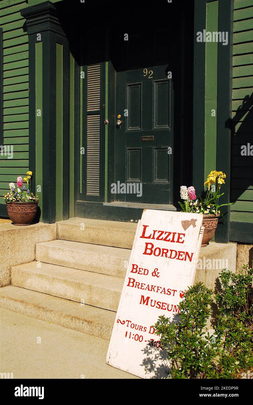 Lizzie Borden B&B Fall River Banque D'Images