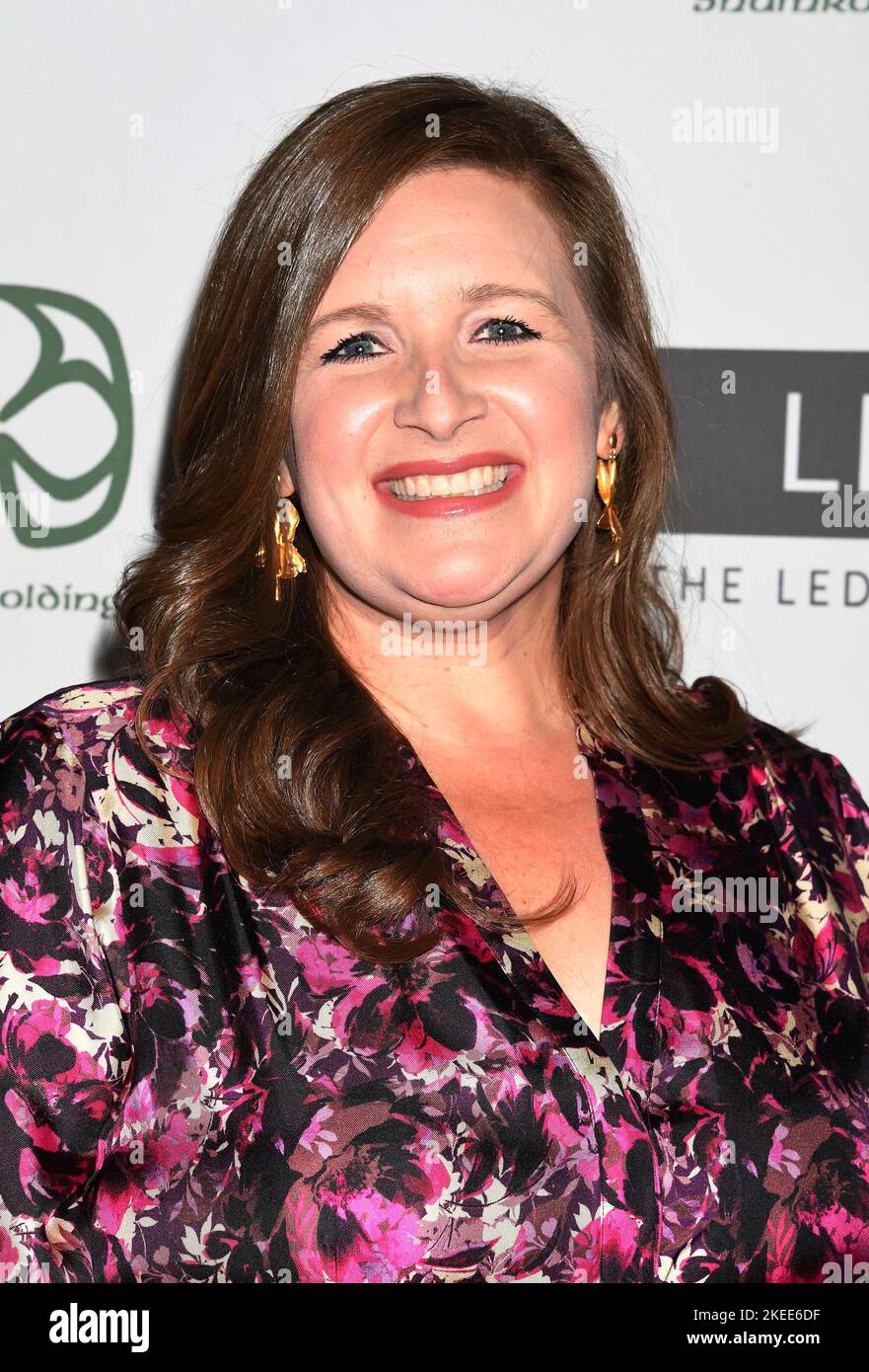 HOLLYWOOD, CA - 10 NOVEMBRE : Lauren Plachta, Président et Directeur général de Big Brothers Big Sisters of Greater Los Angeles, assiste au Big N Banque D'Images