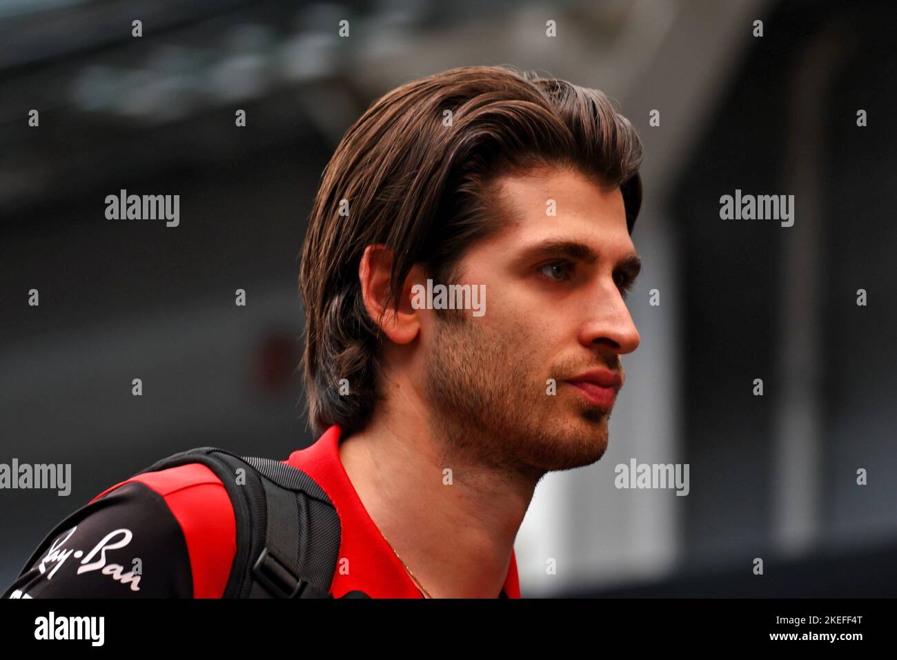 Sao Paulo, Brésil. 12th novembre 2022. Sao Paulo, Brésil. 12th novembre 2022. Antonio Giovinazzi (ITA) pilote de réserve Ferrari. Grand Prix brésilien, samedi 12th novembre 2022. Sao Paulo, Brésil. Credit: James Moy/Alamy Live News Credit: James Moy/Alamy Live News Banque D'Images