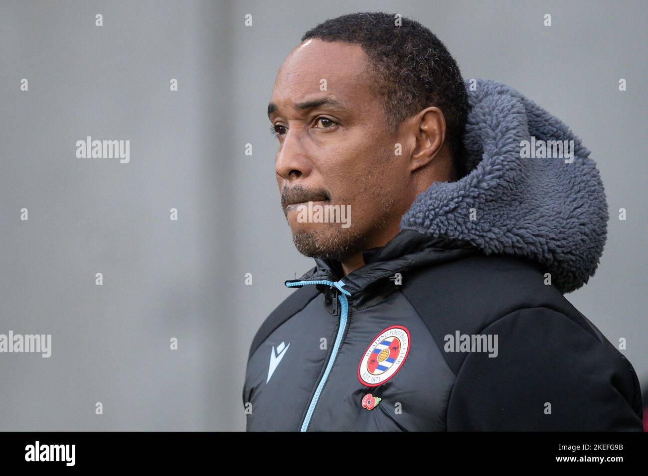 Paul Ince responsable de la lecture pendant le match du championnat Sky Bet Hull City vs Reading au MKM Stadium, Hull, Royaume-Uni, 12th novembre 2022 (photo de James Heaton/News Images) à Hull, Royaume-Uni le 11/12/2022. (Photo de James Heaton/News Images/Sipa USA) Banque D'Images
