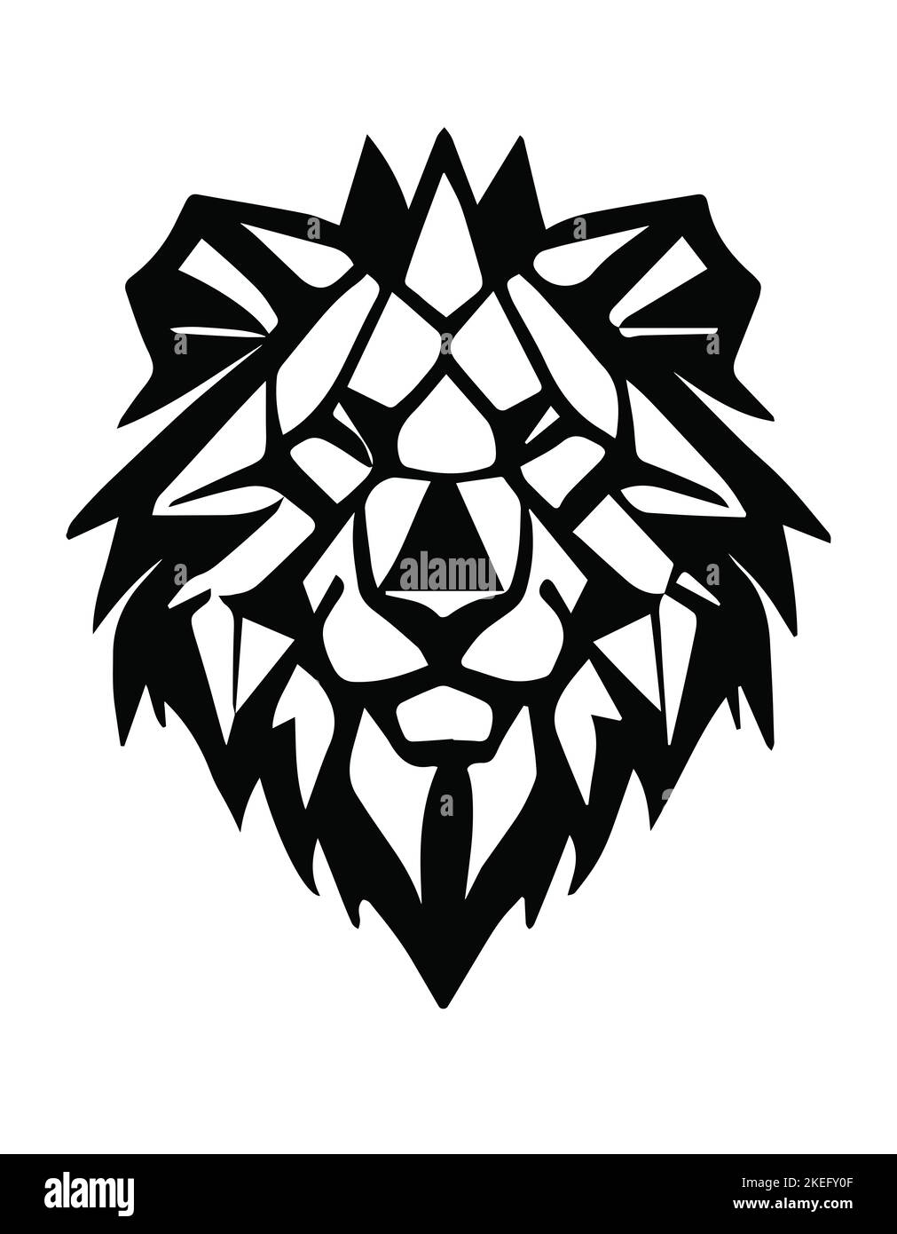 logo lion Banque D'Images