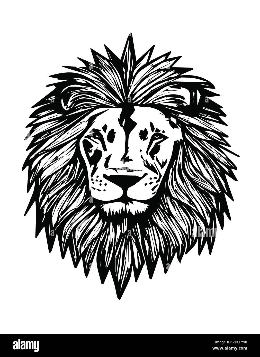 logo lion Banque D'Images