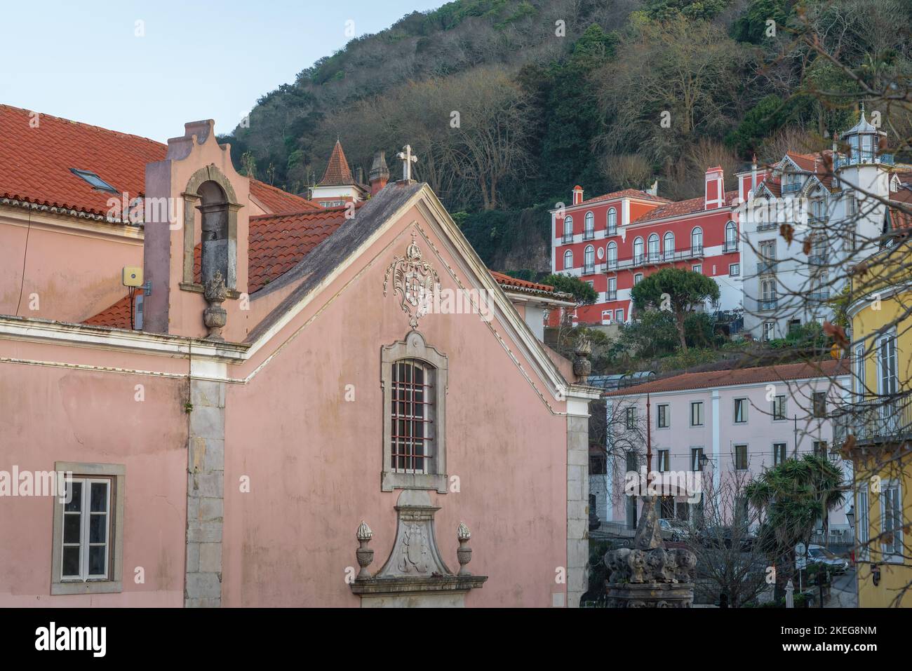 Église notre-Dame de la Miséricorde - Sintra, Portugal Banque D'Images