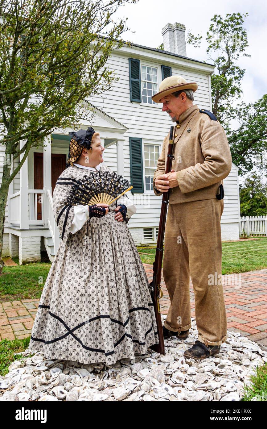 Newport News Virginia, Endview Plantation, les visiteurs Voyage voyage tourisme touristique sites touristiques culture culturelle, groupe de vacances personnes pers Banque D'Images