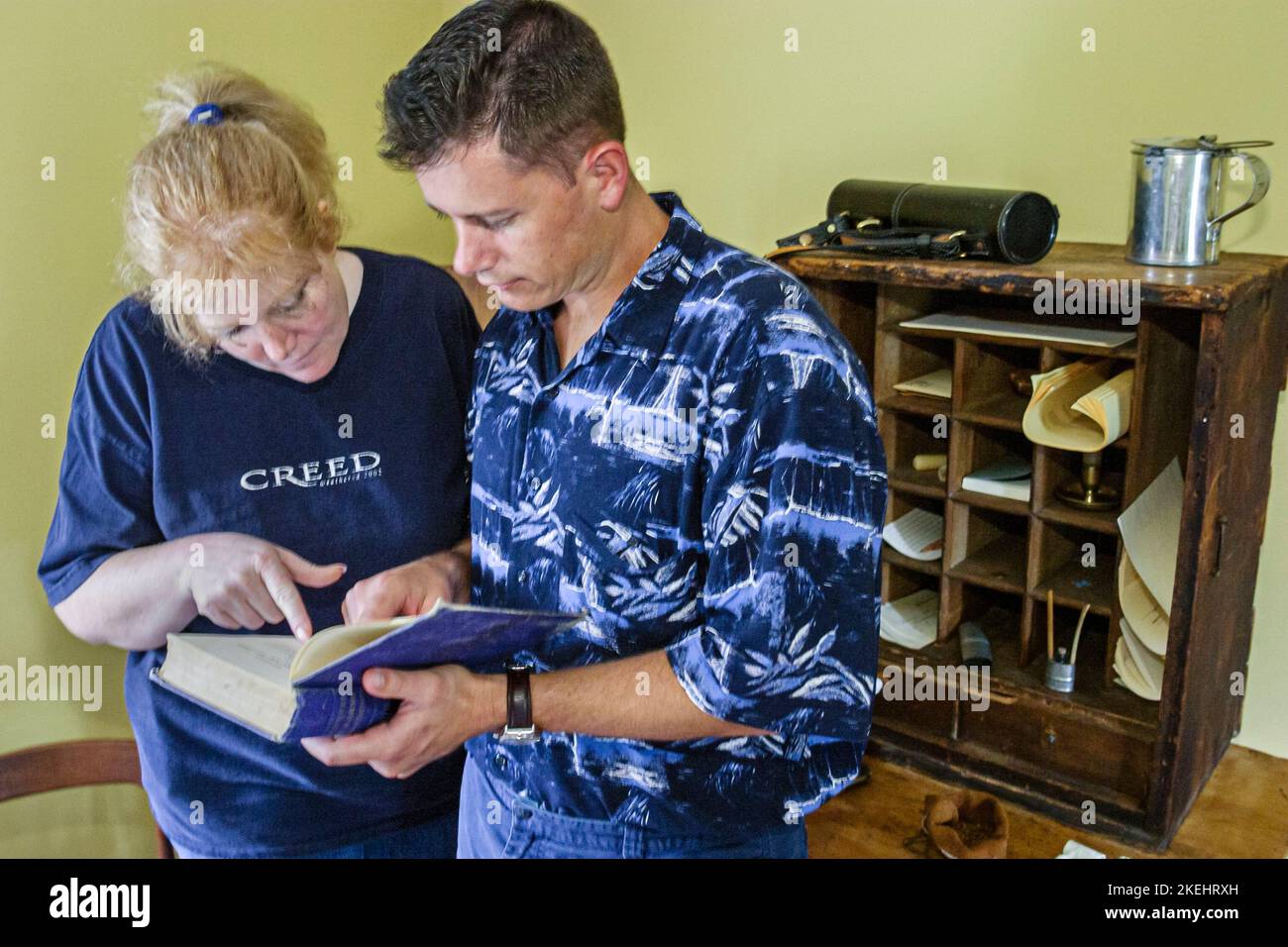 Newport News Virginia, Endview Plantation, les visiteurs Voyage voyage tourisme touristique sites touristiques culture culturelle, groupe de vacances personnes pers Banque D'Images