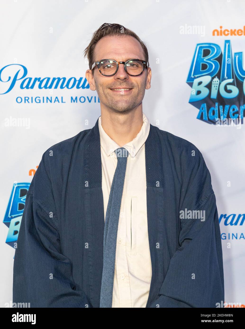 Matt Stawski assiste à la première de Blue's Big City Adventure à Regal Union Square à New York sur 12 novembre 2022 Banque D'Images