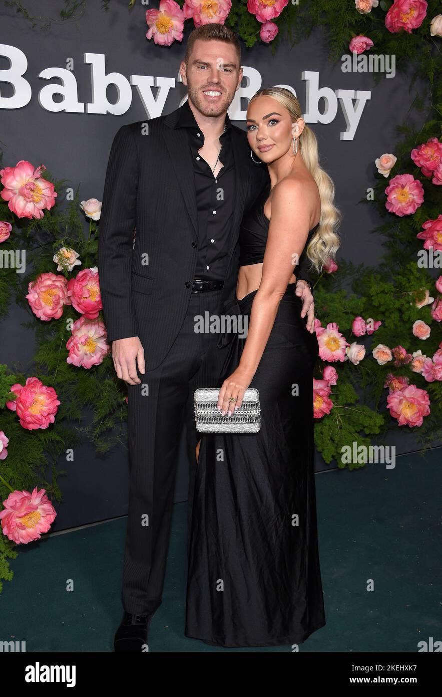 West Hollywood, Californie, États-Unis. 12th novembre 2022. Freddie Freeman et Chelsea Freeman arrivent au Gala 2022 Baby2Baby présenté par Paul Mitchell au Pacific Design Centre à West Hollywood, CA sur 12 novembre 2022. © OConnor / AFF-USA.com crédit: AFF/Alamy Live News Banque D'Images
