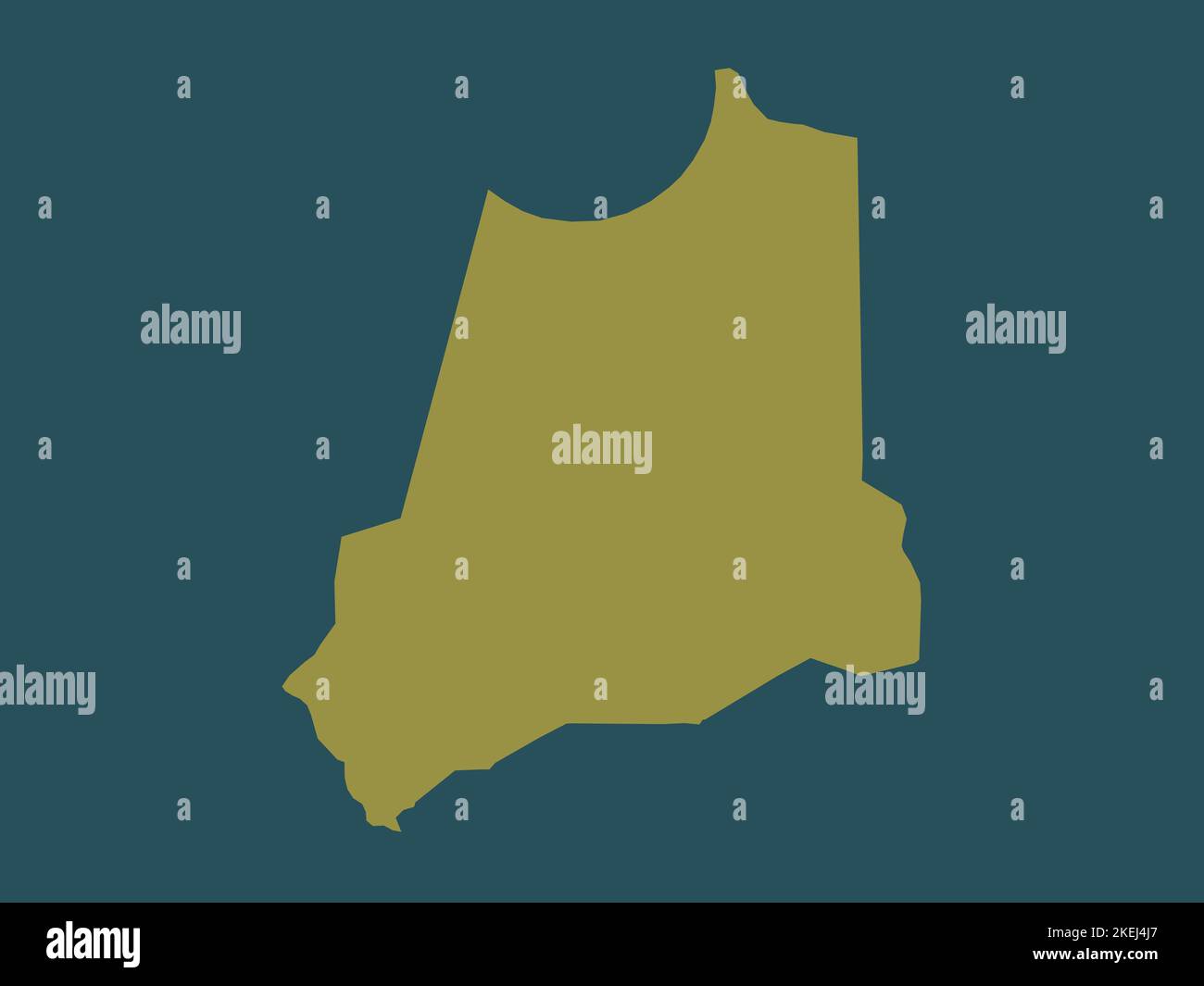 Batha, région du Tchad. Forme de couleur unie Banque D'Images