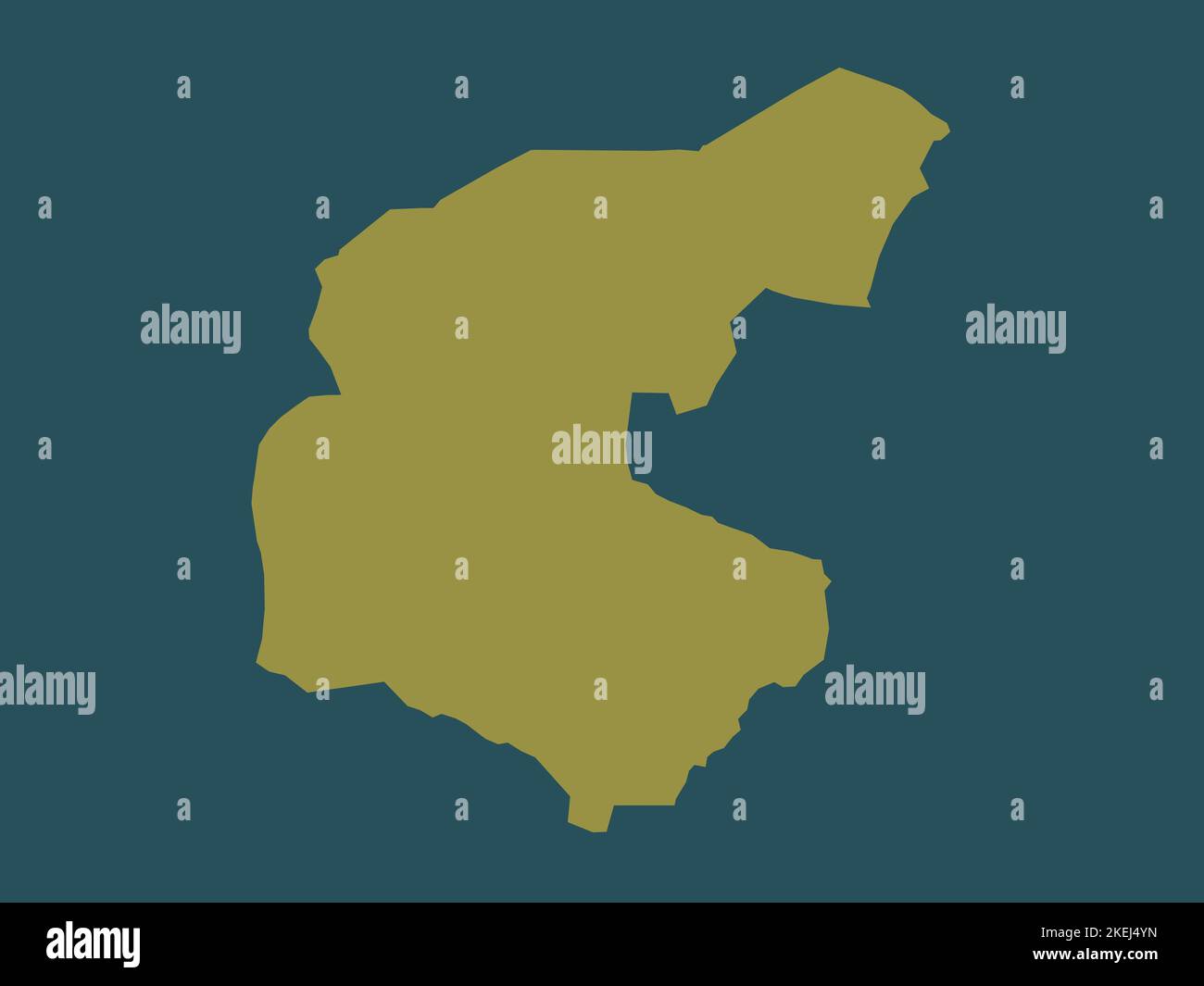 Guera, région du Tchad. Forme de couleur unie Banque D'Images