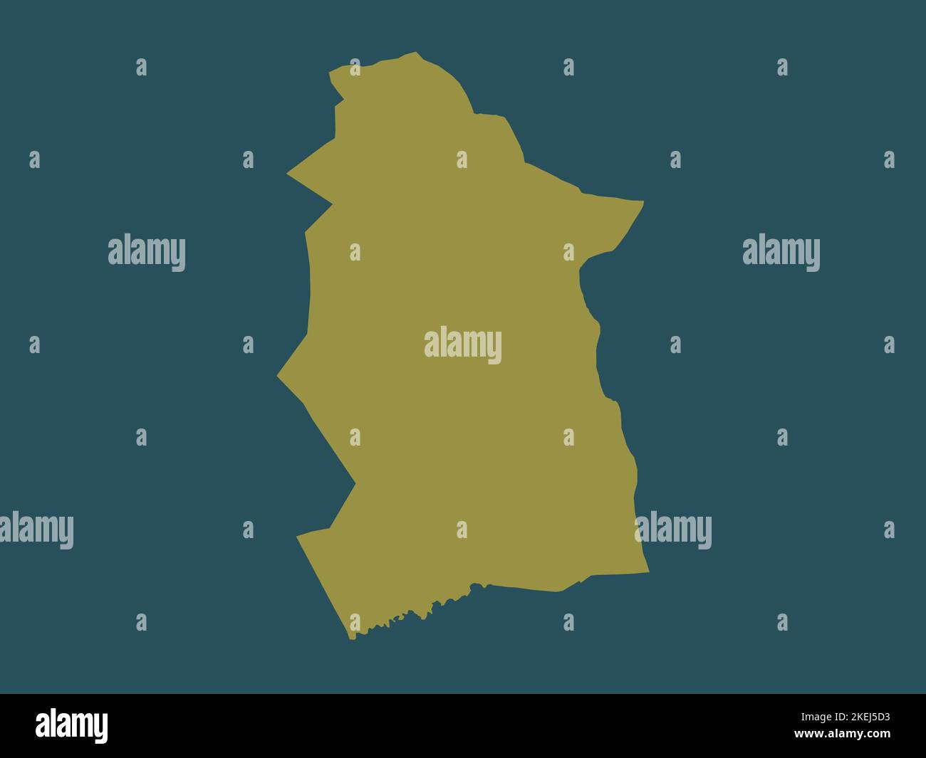 Mandoul, région du Tchad. Forme de couleur unie Banque D'Images