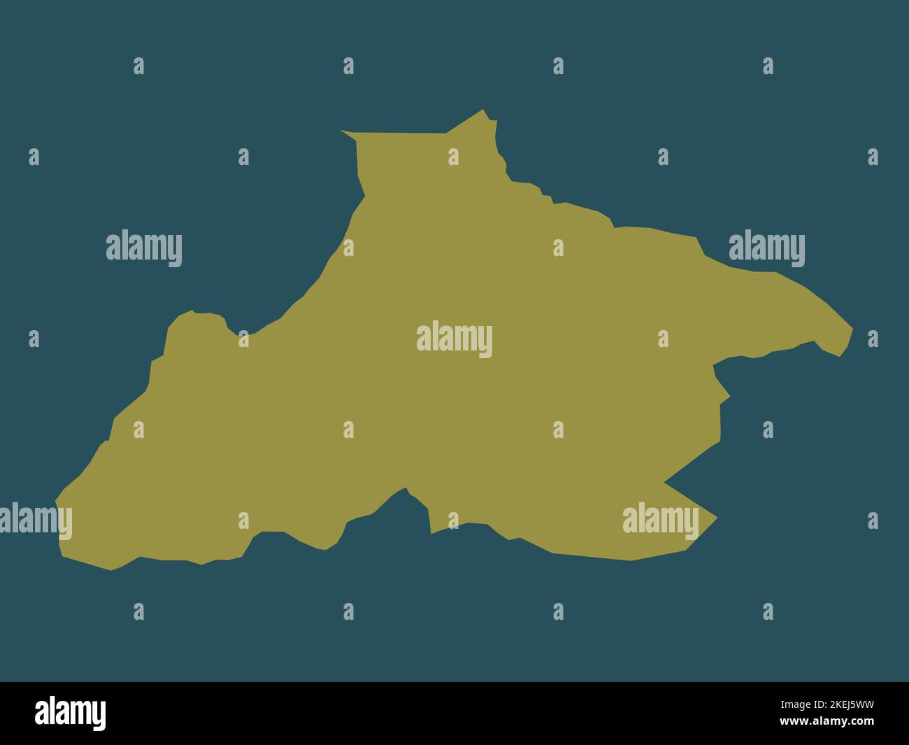 Tandjile, région du Tchad. Forme de couleur unie Banque D'Images