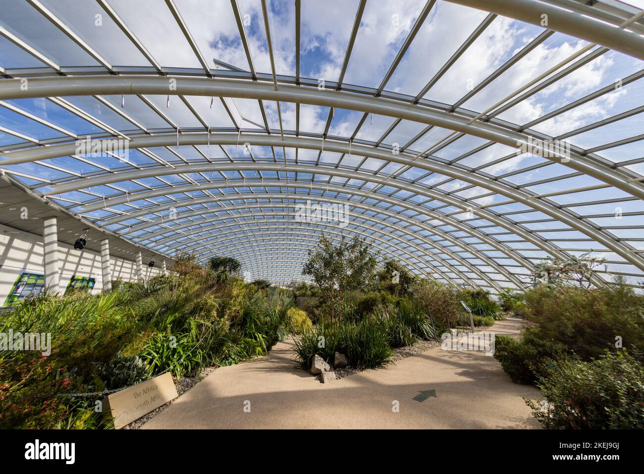 Le jardin botanique national du pays de Galles, Pembrokeshire, pays de Galles, Royaume-Uni Banque D'Images
