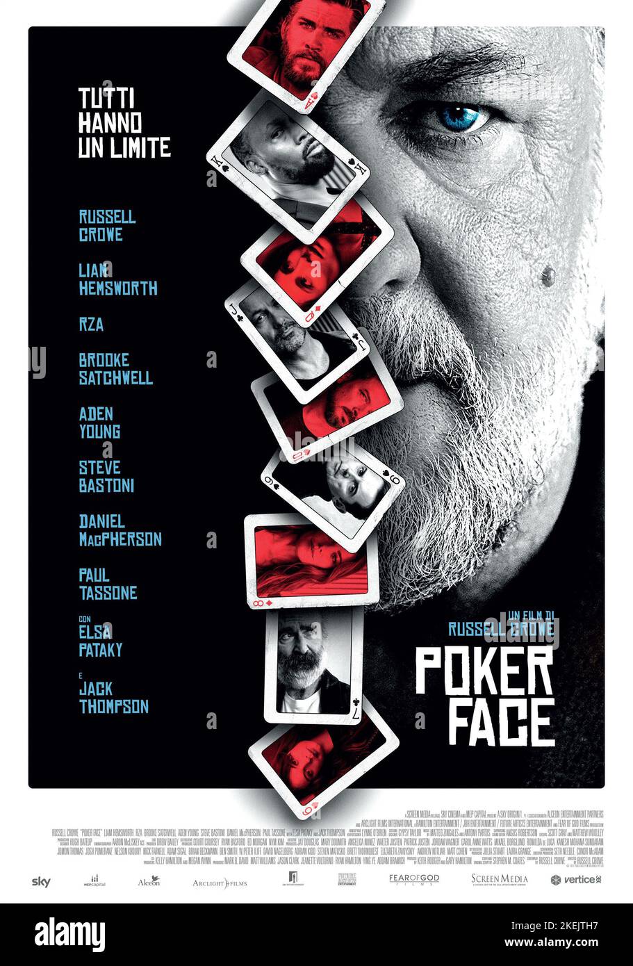 POKER FACE (2022), réalisé par RUSSELL CROWE. Credit: Arclight films / Album Banque D'Images