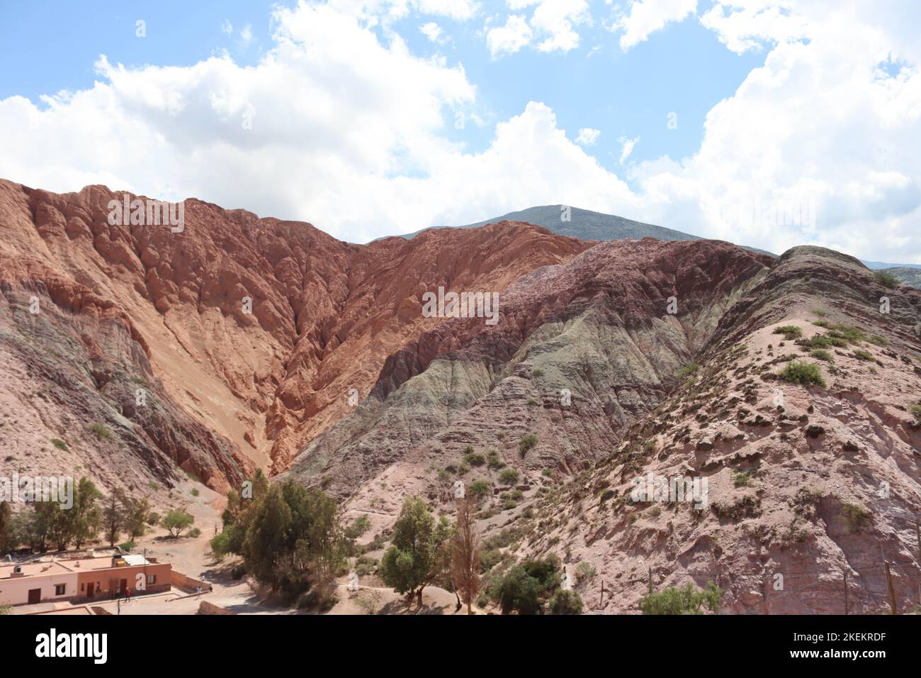 Purmamarca, Jujuy, Argentine. Colline des 7 couleurs Banque D'Images