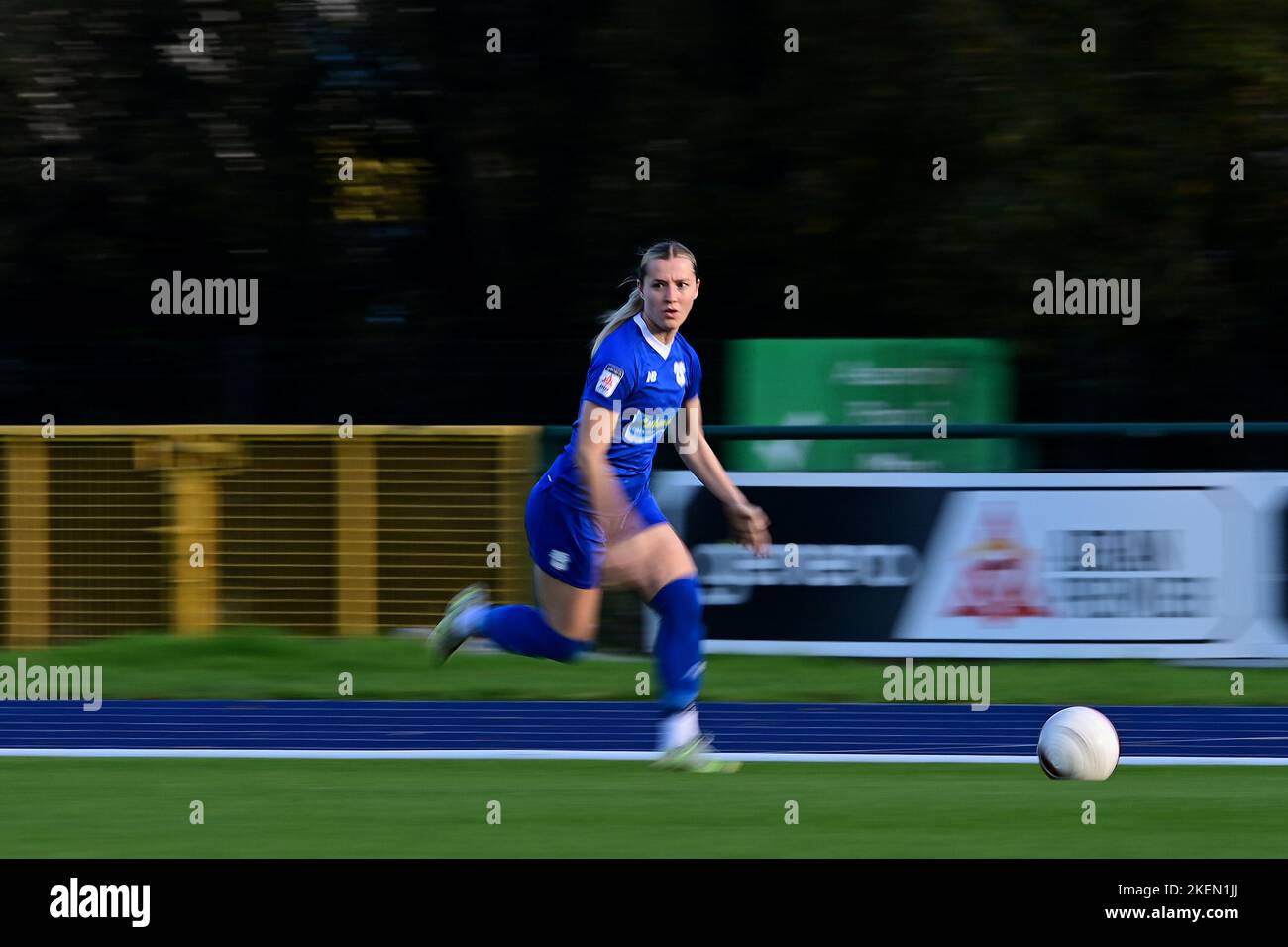 Danielle Green de Cardiff City Women's - obligatoire By-line: Ashley Crowden - 13/11/2022 - FOOTBALL - Cardiff International Sports Stadium - Cardiff, pays de Galles - Cardiff City Women FC vs Cardiff met WFC - Genero Adran Premier phase 1 22/23 Banque D'Images