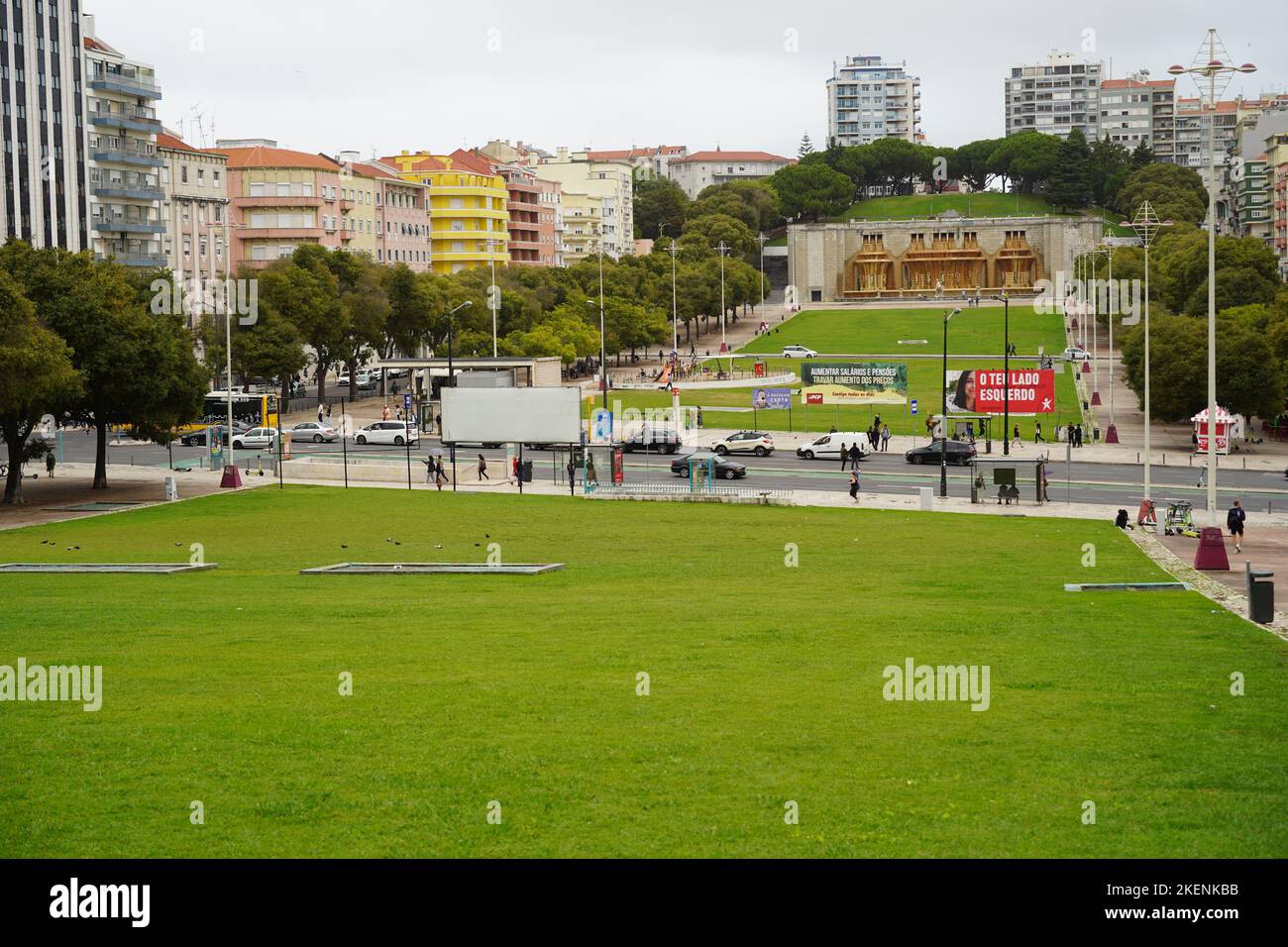 Lisbonne, Portugal - septembre 2022 : vue sur le parc de la fonte Luminosa à Lisbonne Banque D'Images