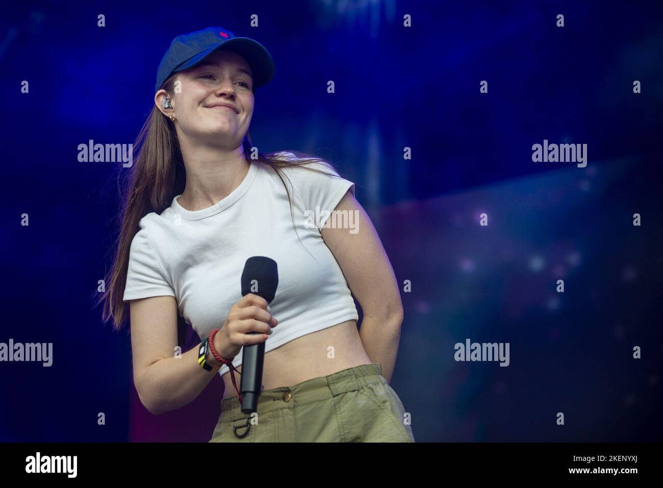 STANDON, ANGLETERRE: Des artistes dont Primal Scream se produisent au Standon Calling Festival à Hertfordshire le jour 4. Avec: Sigrid où: Standon, Royaume-Uni quand: 24 juillet 2022 crédit: Neil Lupin/WENN Banque D'Images