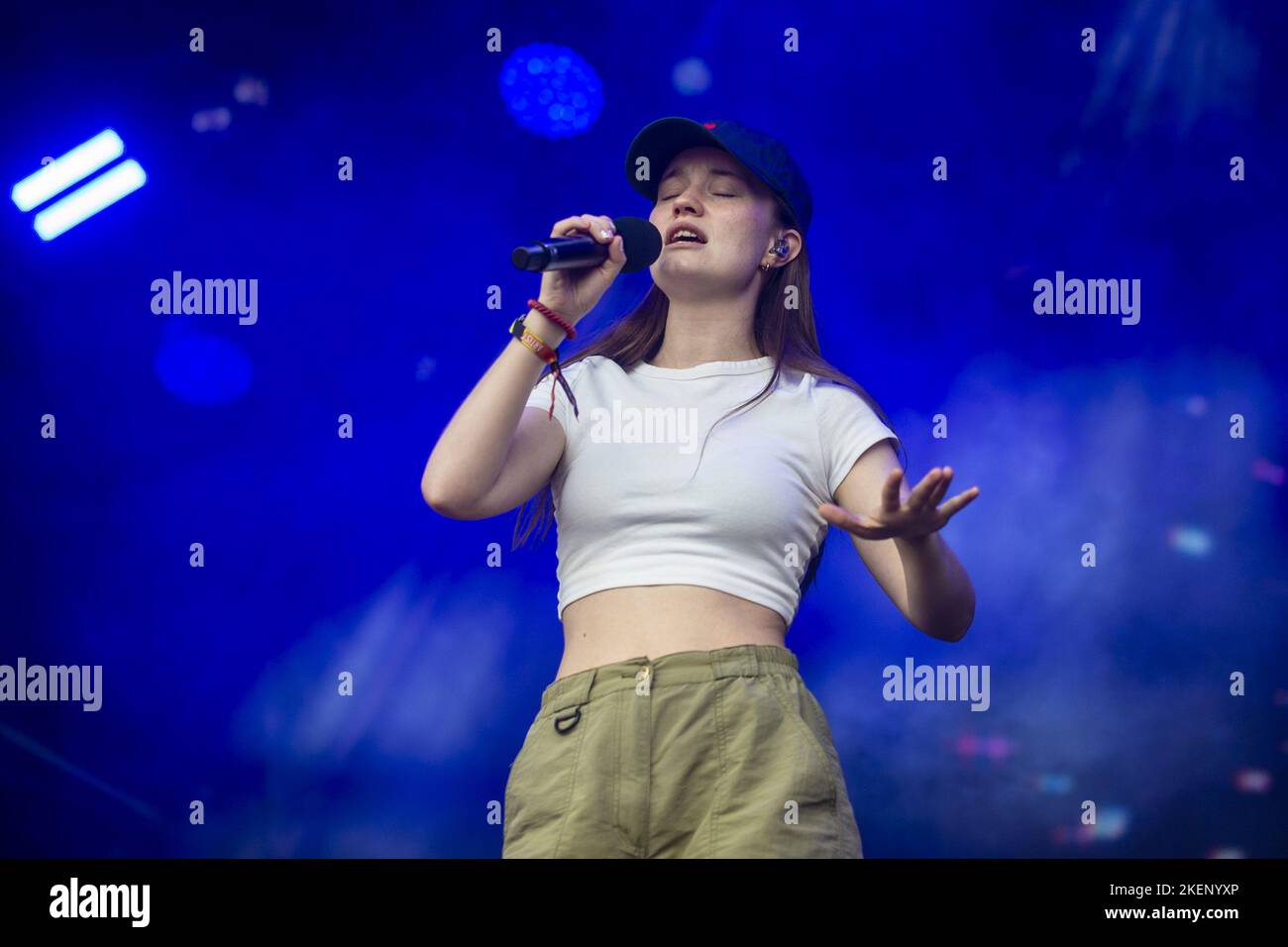 STANDON, ANGLETERRE: Des artistes dont Primal Scream se produisent au Standon Calling Festival à Hertfordshire le jour 4. Avec: Sigrid où: Standon, Royaume-Uni quand: 24 juillet 2022 crédit: Neil Lupin/WENN Banque D'Images