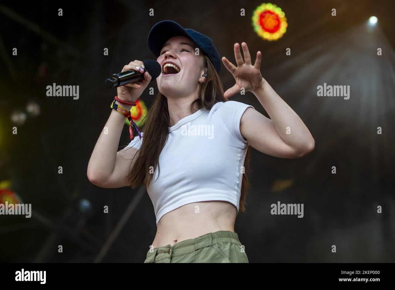 STANDON, ANGLETERRE: Des artistes dont Primal Scream se produisent au Standon Calling Festival à Hertfordshire le jour 4. Avec: Sigrid où: Standon, Royaume-Uni quand: 24 juillet 2022 crédit: Neil Lupin/WENN Banque D'Images