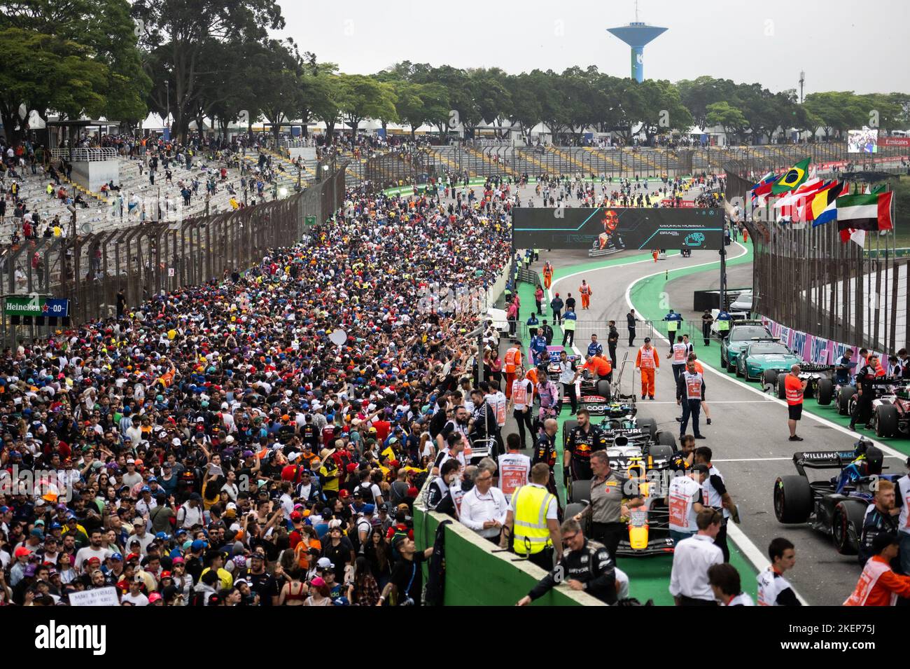 SP - Sao Paulo - 11/13/2022 - FORMULE 1 GP BRÉSIL 2022, GRAND PRIX - public lors du Grand Prix de Sao Paulo qui s'est tenu sur le circuit Interlagos par le circuit mondial de Formule 1. Photo: Duda Bairros/AGIF/Sipa USA Banque D'Images