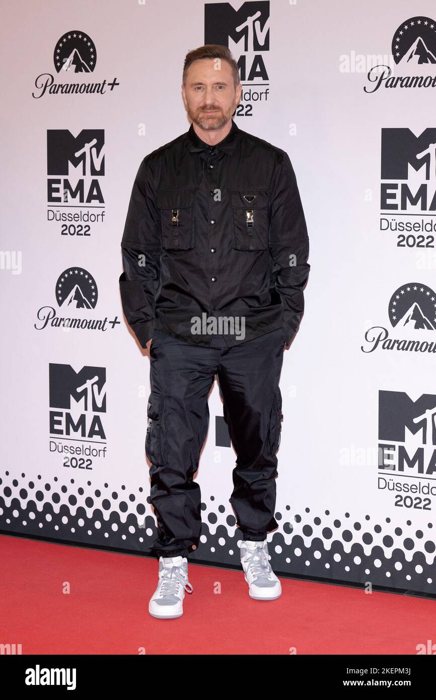 David Guetta arrive à Nachtresidenz lors des MTV Europe Music Awards 2022, sur 13 novembre 2022 à Düsseldorf, en Allemagne. Photo de David Niviere/ABACAPRESS.COM Banque D'Images