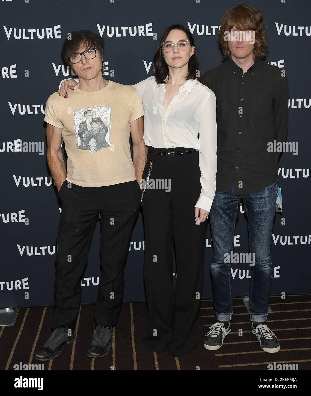 Los Angeles, États-Unis. 13th novembre 2022. (G-D) Stephen Trask, Lena Hall et Justin Craig au Vulture Festival 2022: Hedwig et le Angry Inch 24th-anniversaire tenu à Hollywood Roosevelt à Hollywood, CA le dimanche, ?13 novembre 2022. (Photo par Sthanlee B. Mirador/Sipa USA) crédit: SIPA USA/Alay Live News Banque D'Images