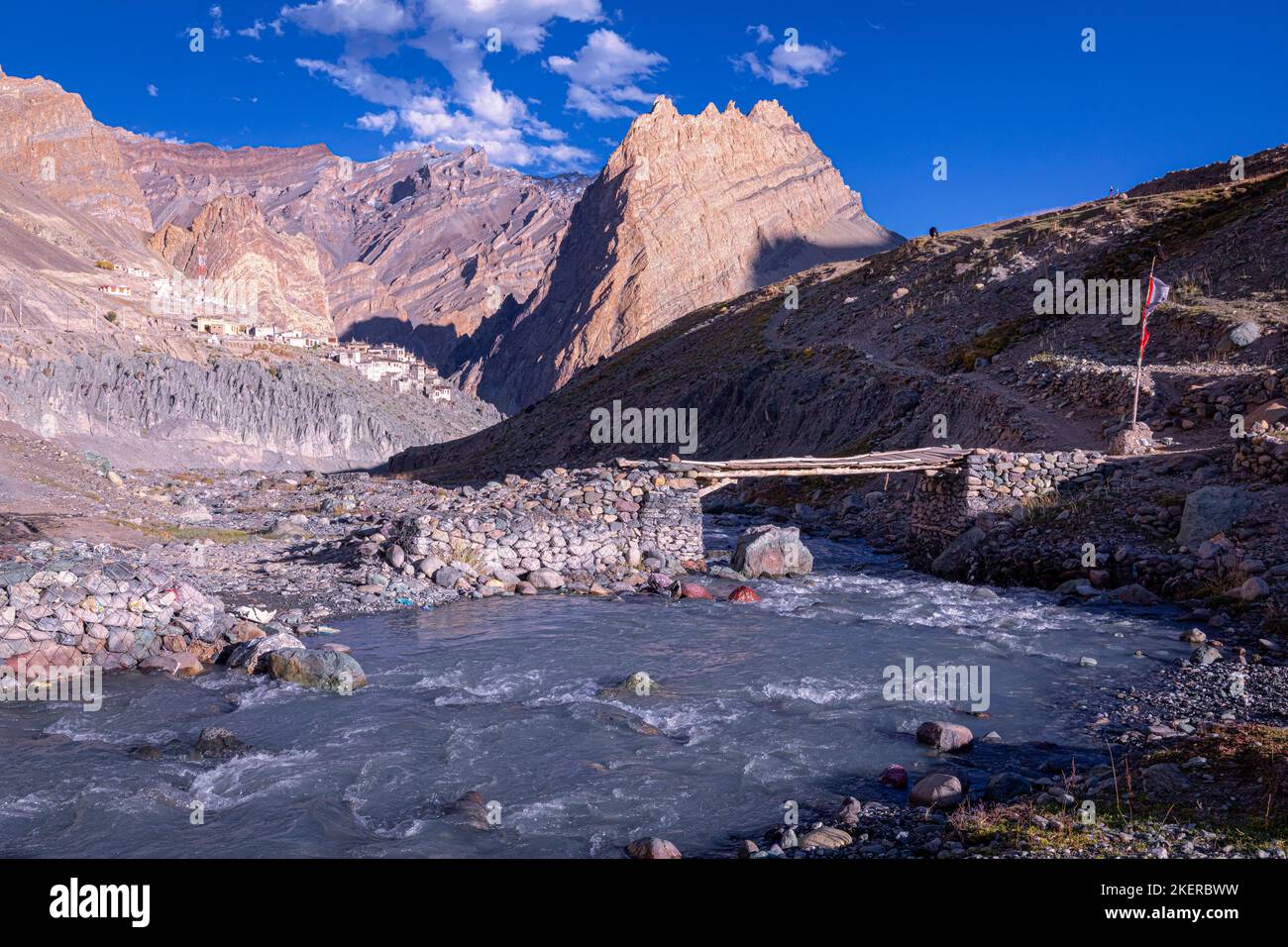 Photoksar, Ladakh, Inde Banque D'Images