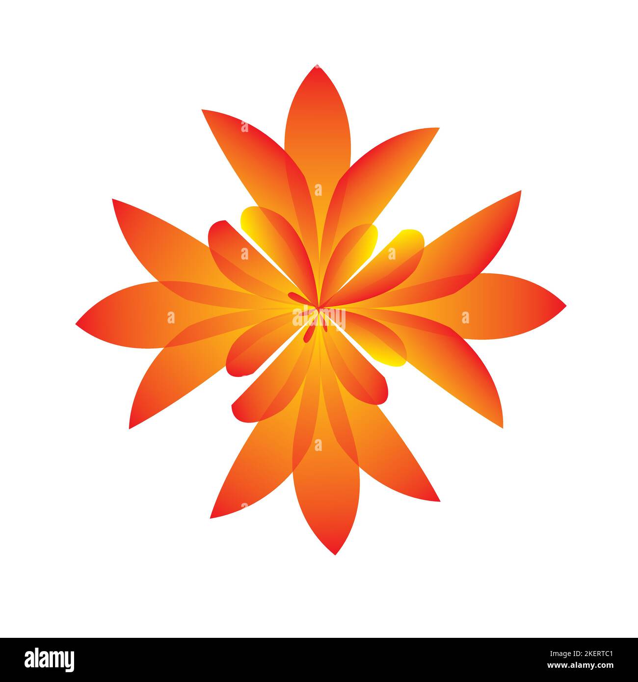 didacticiel adobe flower design illustrator Illustration de Vecteur