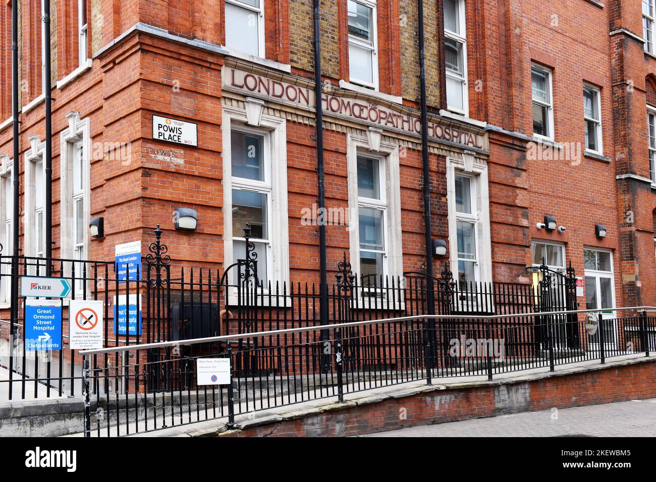 Hôpital homéopathique de Londres - Londres - Angleterre Banque D'Images