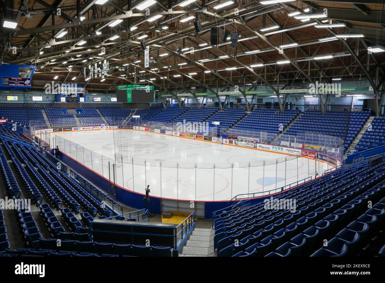 12 2022 nov., Sudbury Ontario Canada, Sudbury Community Arena. Luke Durda/Alamy Banque D'Images