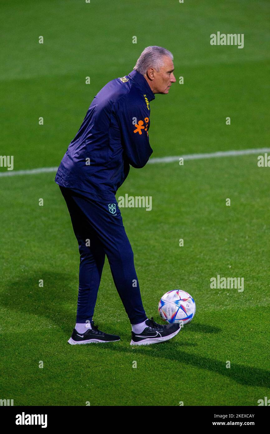 Turin, Italie. 14th novembre 2022. Pendant la première journée d'essai de l'équipe nationale de football du Brésil avant la dernière étape de la coupe du monde du Qatar 2022, au Centre de formation de Juventus à Turin, Italie photo Nderim Kaceli crédit: Agence de photo indépendante/Alamy Live News Banque D'Images
