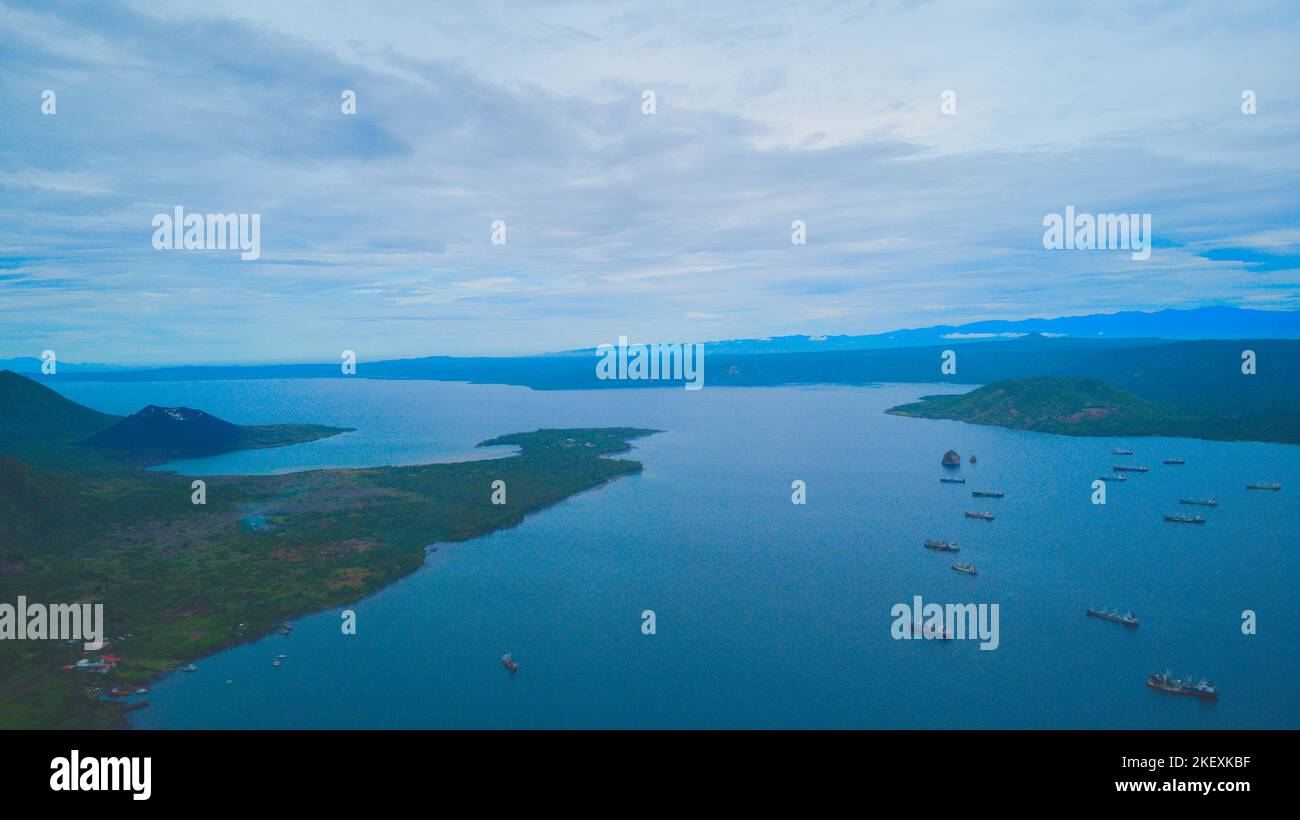 Baie de Rabaul Banque D'Images