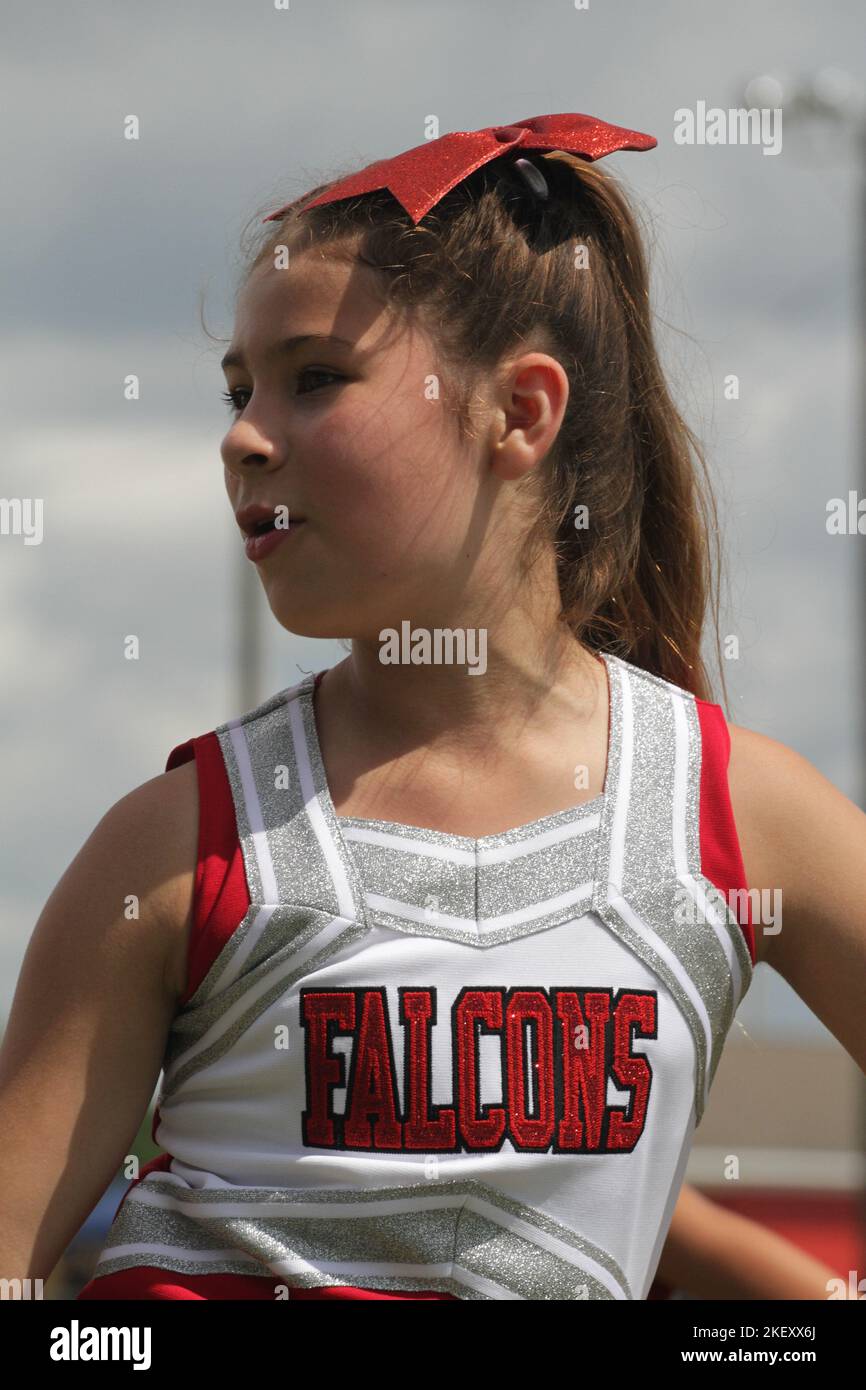 Huffman cheerleaders Banque D'Images