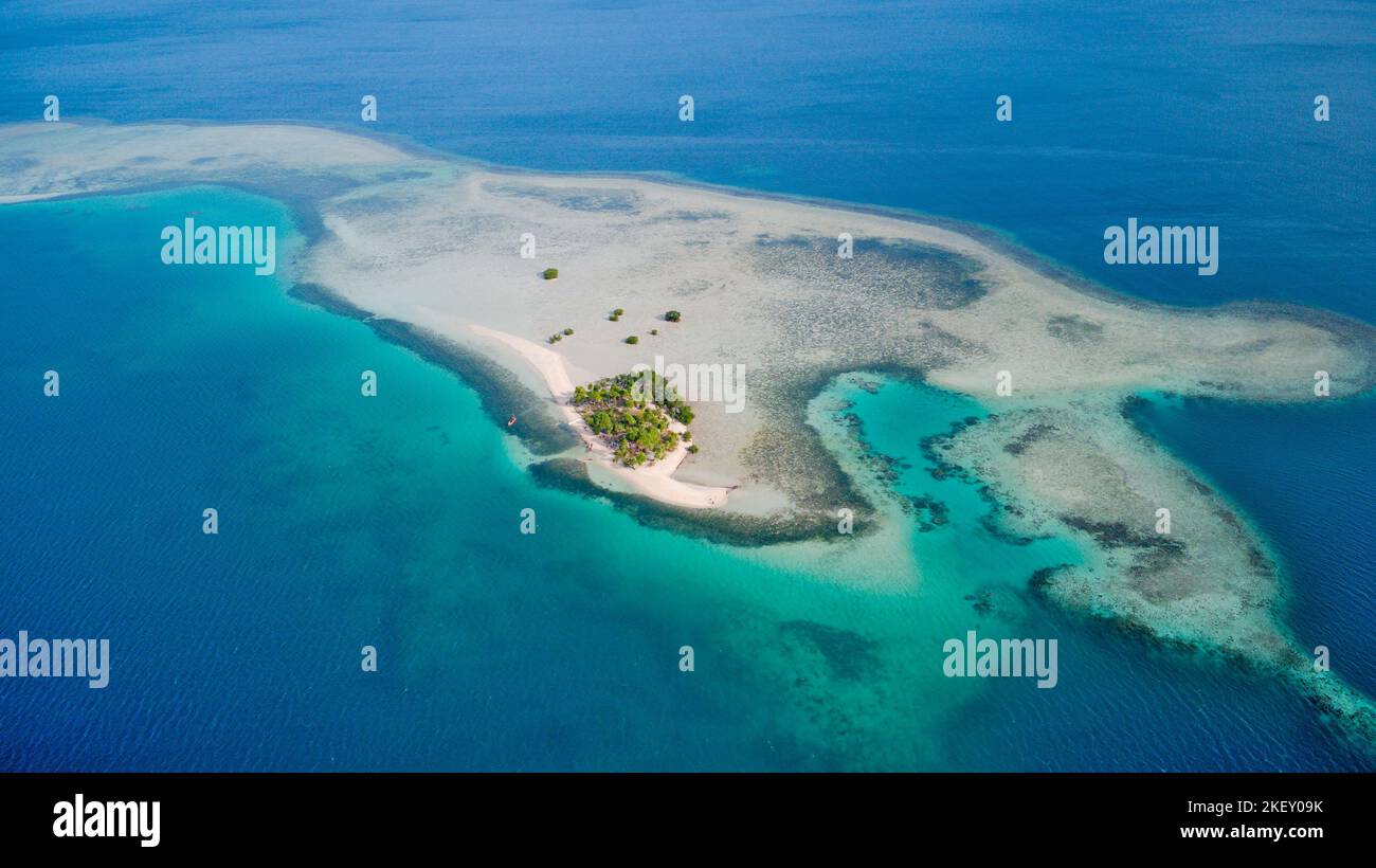 Île de Coral Banque D'Images