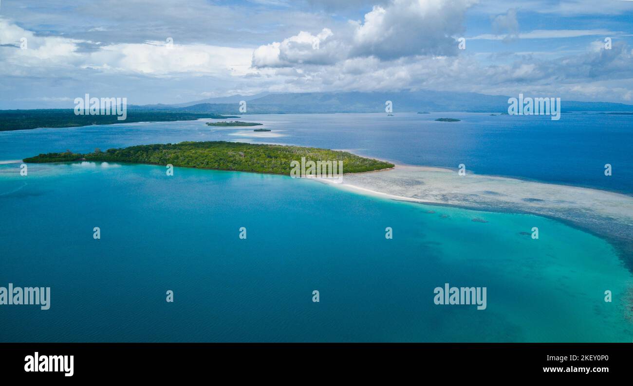 Petite chaîne d'îles Banque D'Images