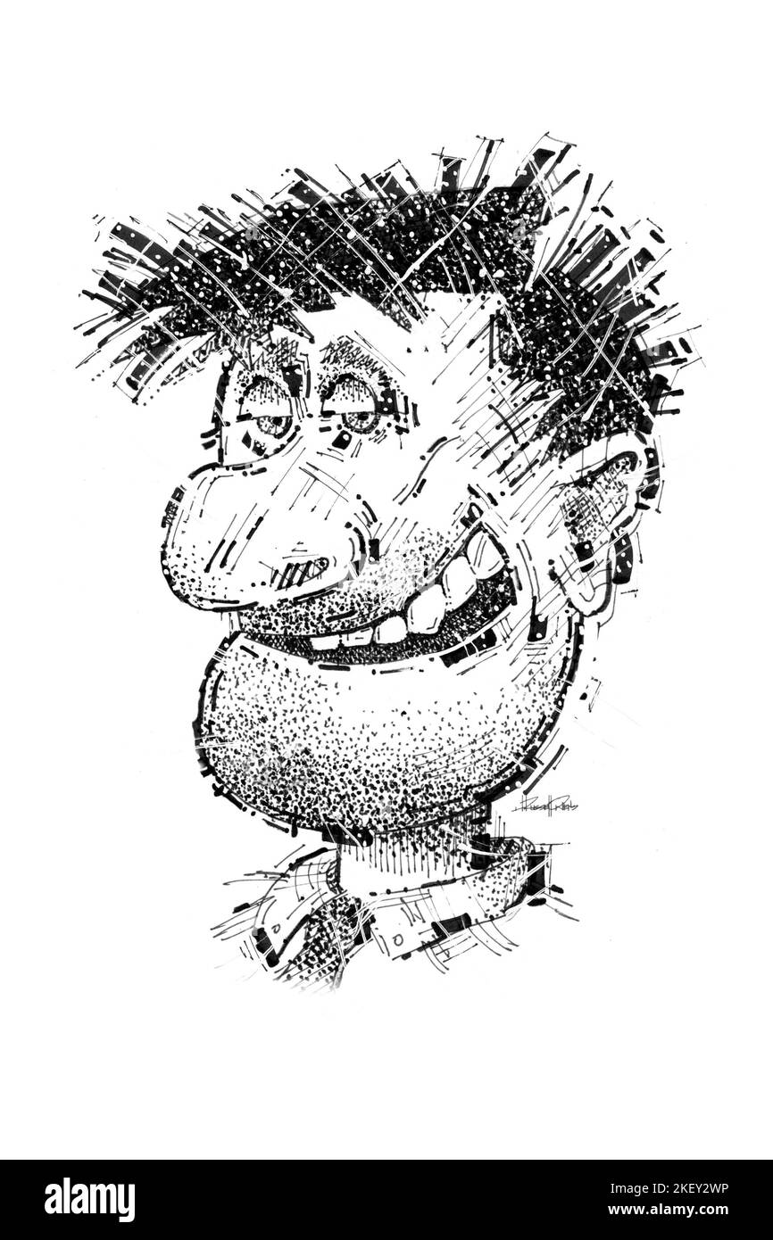 Du cerveau de Russell Banque D'Images