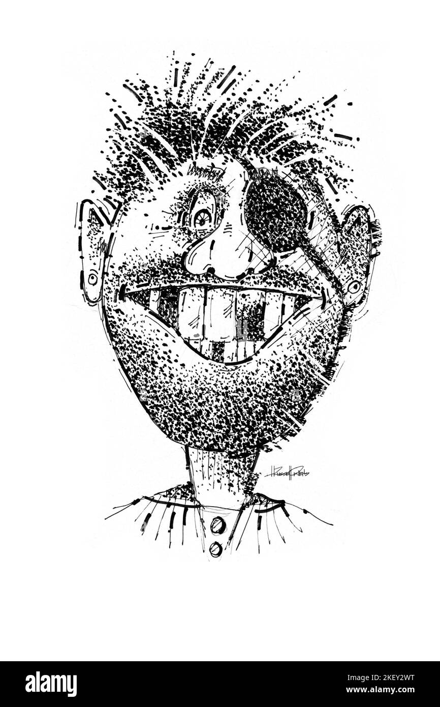 Du cerveau de Russell Banque D'Images