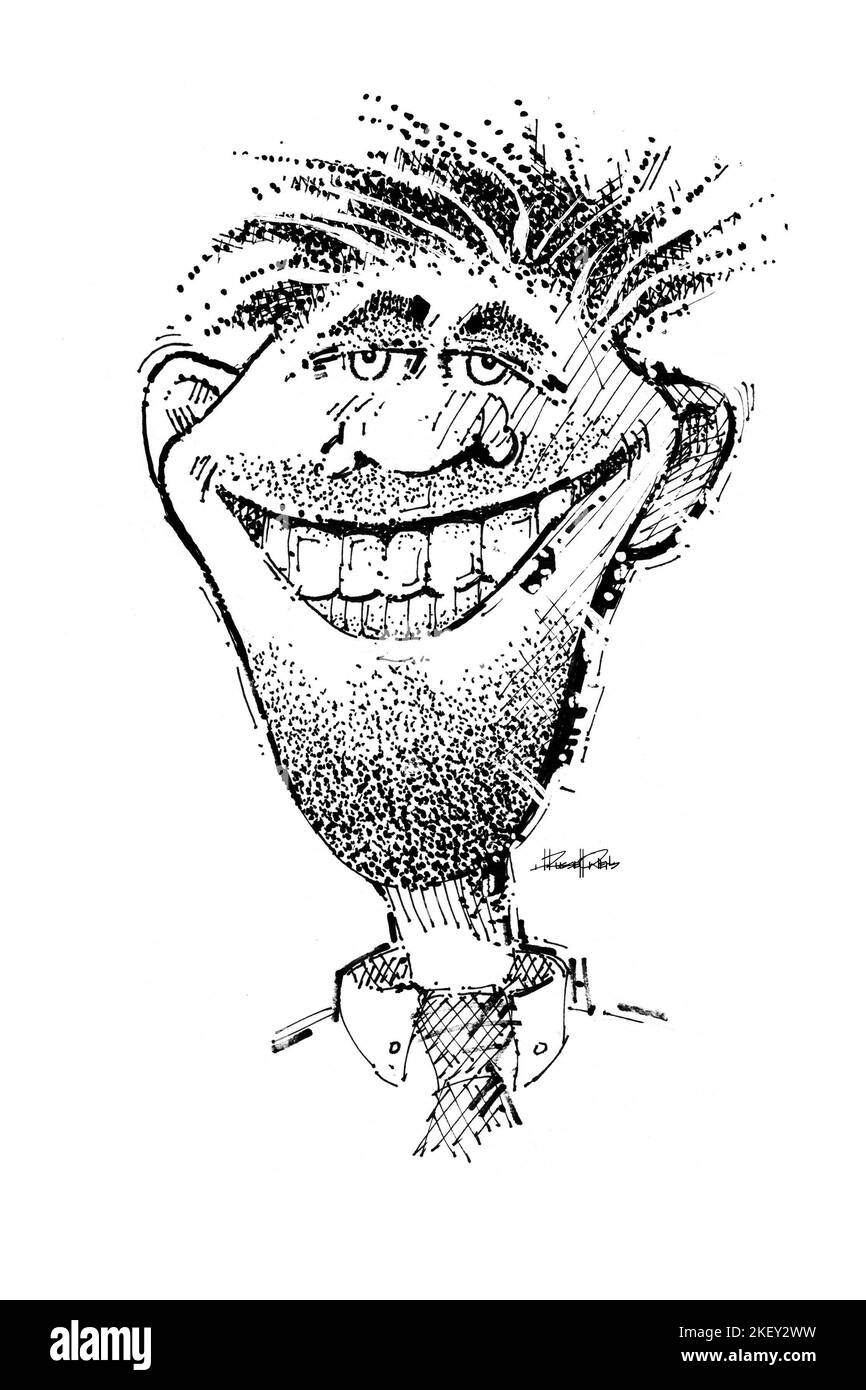 Du cerveau de Russell Banque D'Images