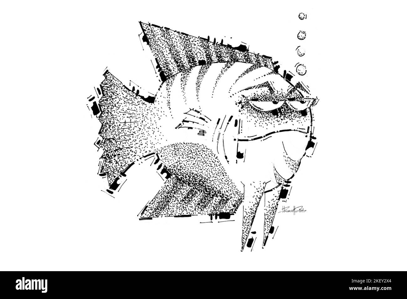 Du cerveau de Russell Banque D'Images